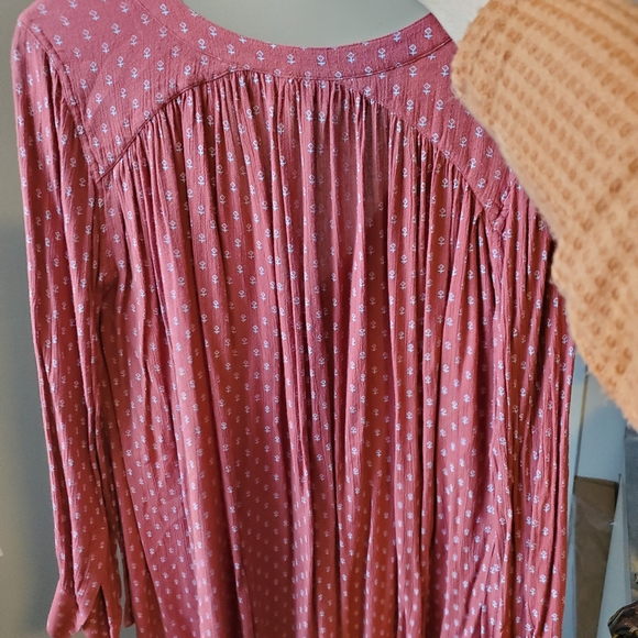 Free People Unique Bohemian Tunic Long Sleeve - Picture 2 of 2